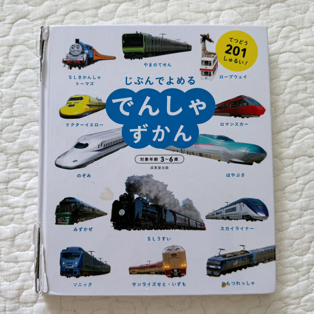 じぶんでよめる　でんしゃずかん